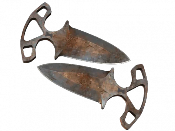 ★ StatTrak™ Shadow Daggers | Rust Coat (Battle-Scarred)