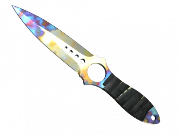 ★ StatTrak™ Skeleton Knife | Case Hardened (Minimal Wear)