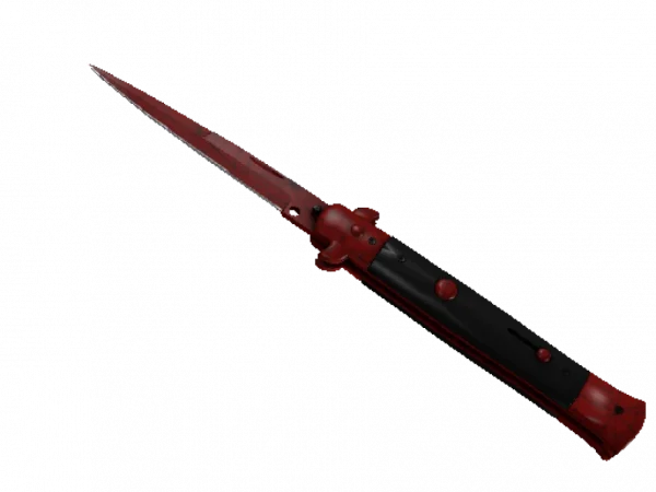 ★ StatTrak™ Stiletto Knife | Crimson Web (Minimal Wear)