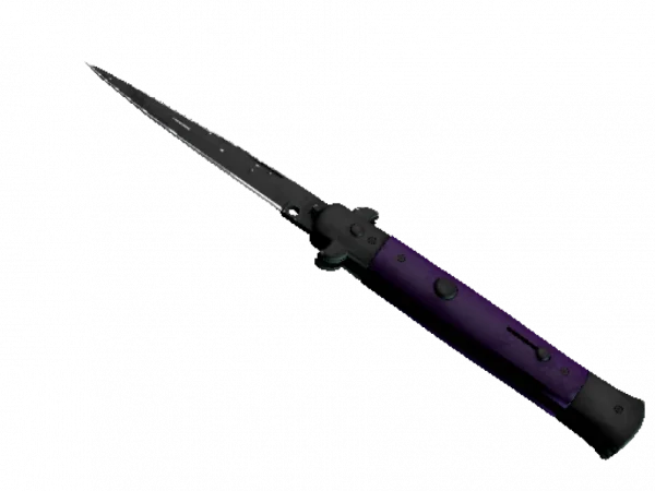 ★ StatTrak™ Stiletto Knife | Ultraviolet (Well-Worn)