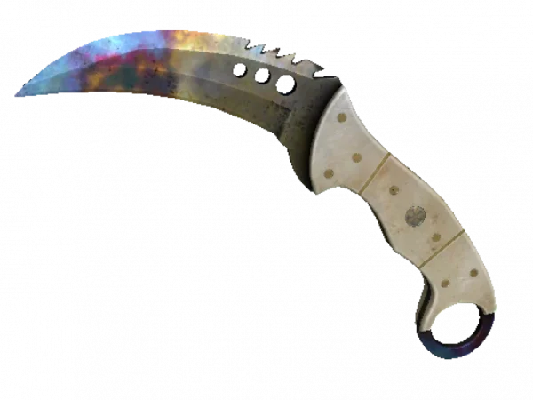 ★ StatTrak™ Talon Knife | Case Hardened (Well-Worn)