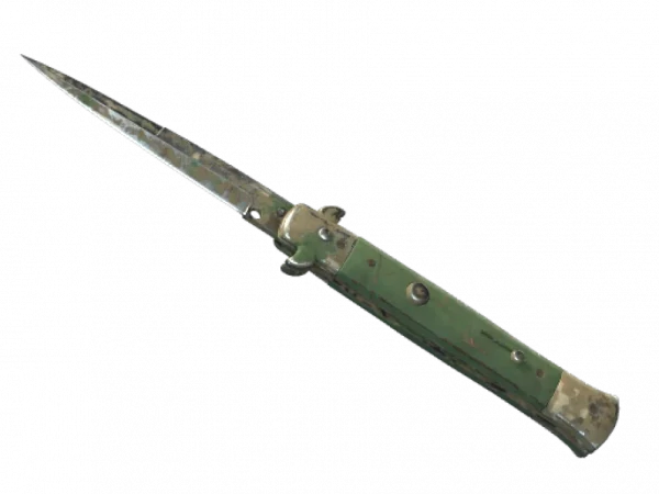 ★ Stiletto Knife | Forest DDPAT (Battle-Scarred)