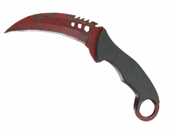 ★ Talon Knife | Crimson Web (Well-Worn)