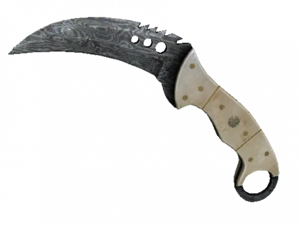 ★ Talon Knife | Damascus Steel (Battle-Scarred)