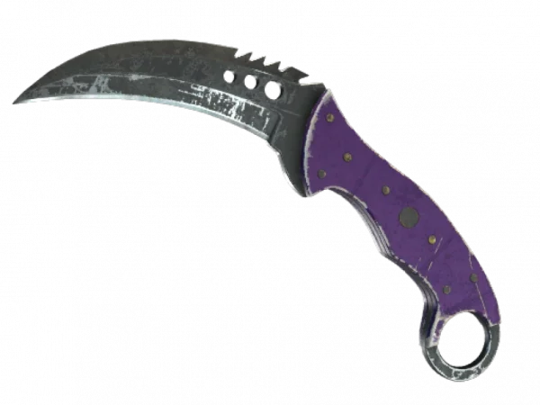 ★ Talon Knife | Ultraviolet (Battle-Scarred)